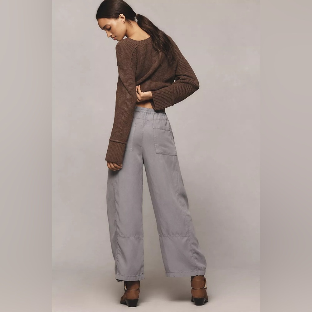 Pilcro The Izzie Relaxed Pull-On Barrel Pants - Picture 4 of 10